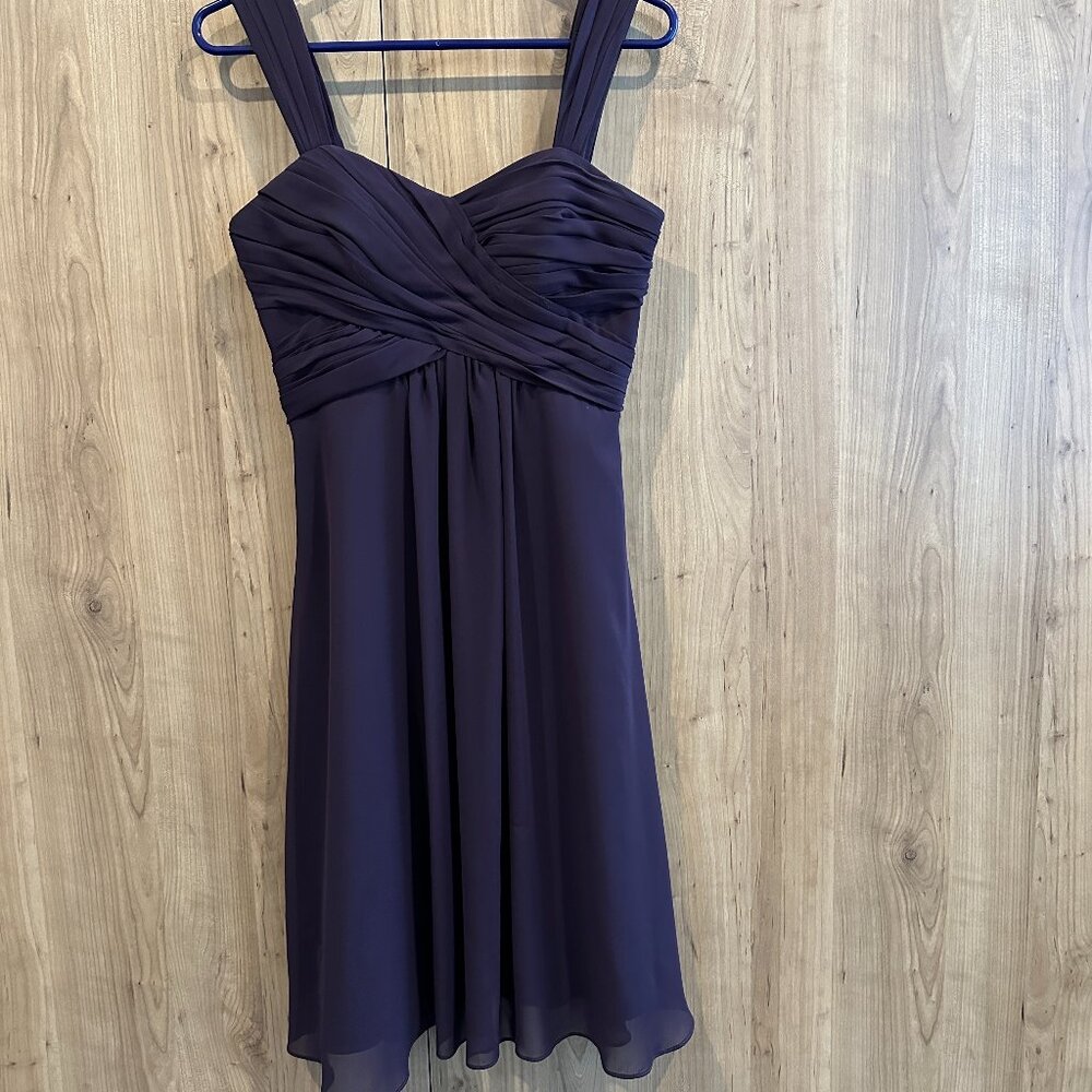 Purple Cocktail Dress